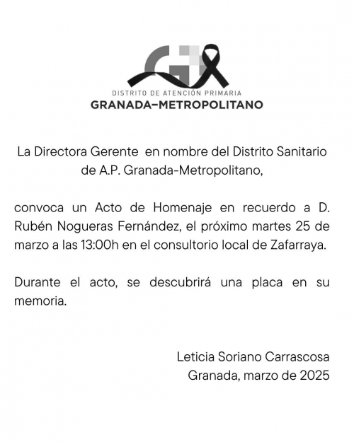 Homenaje Raul Nogueras Zafarraya