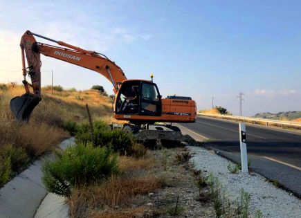 Reparaciones carretera Granada